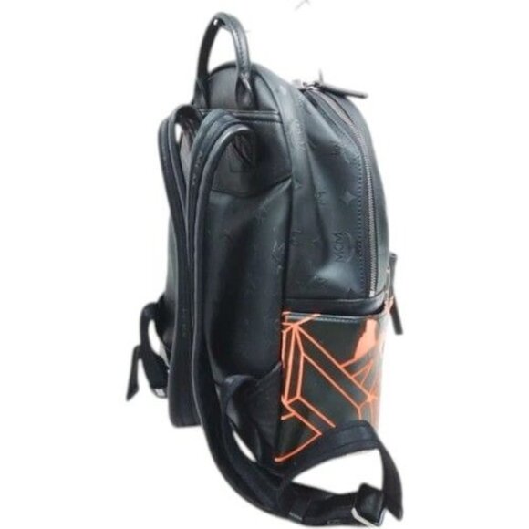356386BT (S6) MCM Backpack Bag Black PVC main image 7